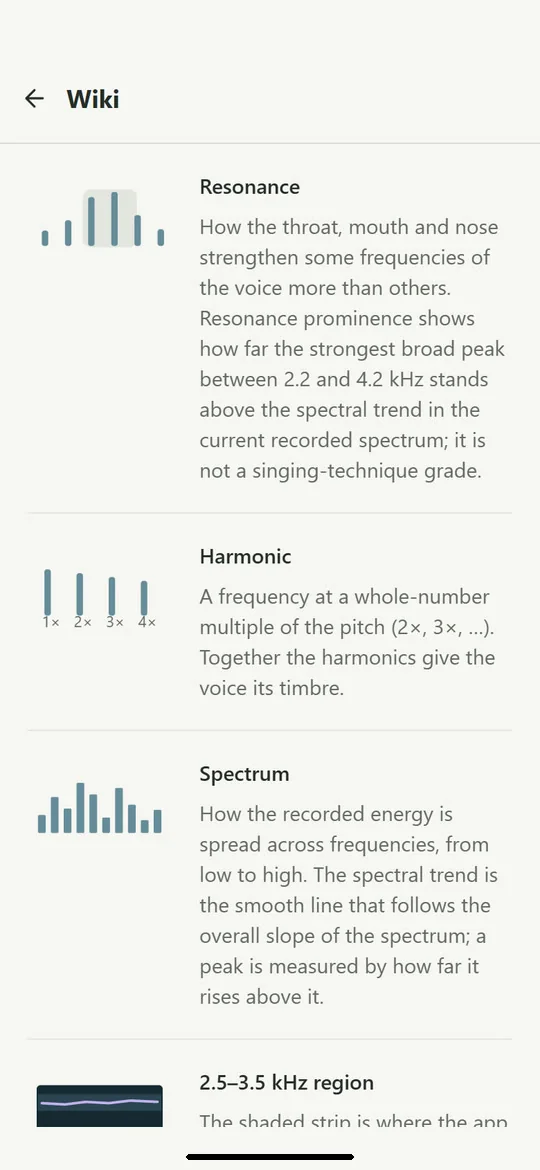 Resonance Meter: Every reading explained